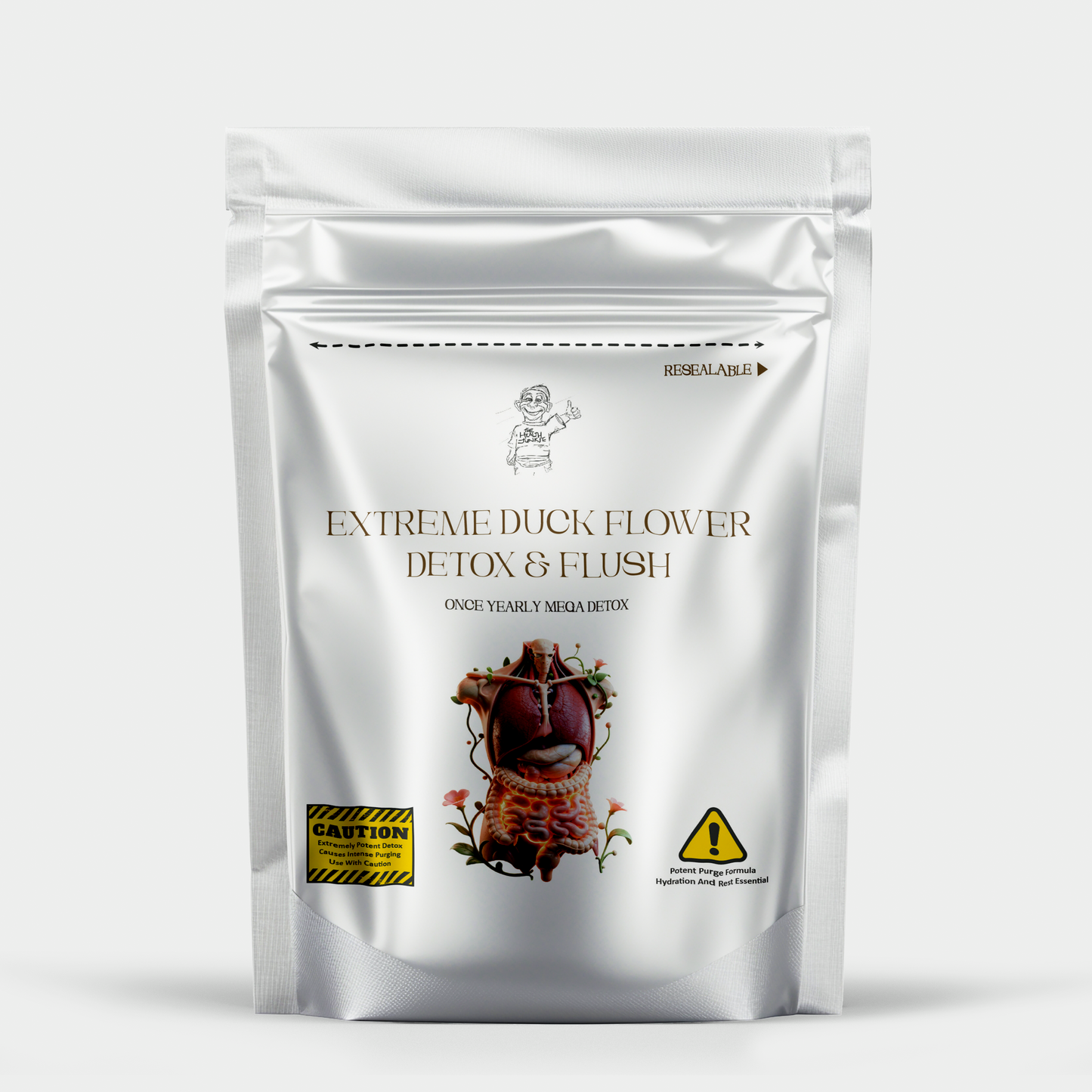 Extreme Duck Flower Detox & Flush - 4 Capsules