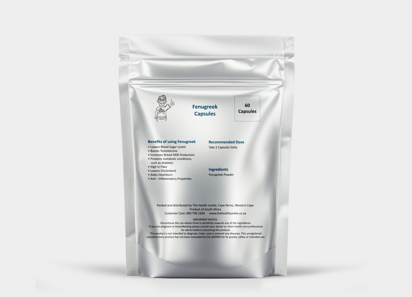 Fenugreek - 60 Capsules