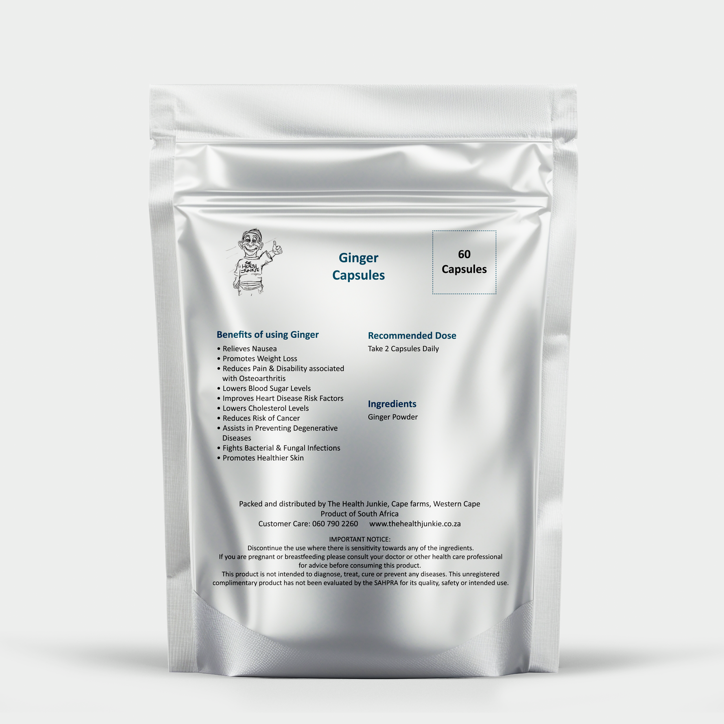 Ginger - 60 Capsules