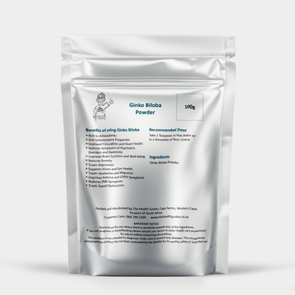 Ginko Biloba - 100g Powder
