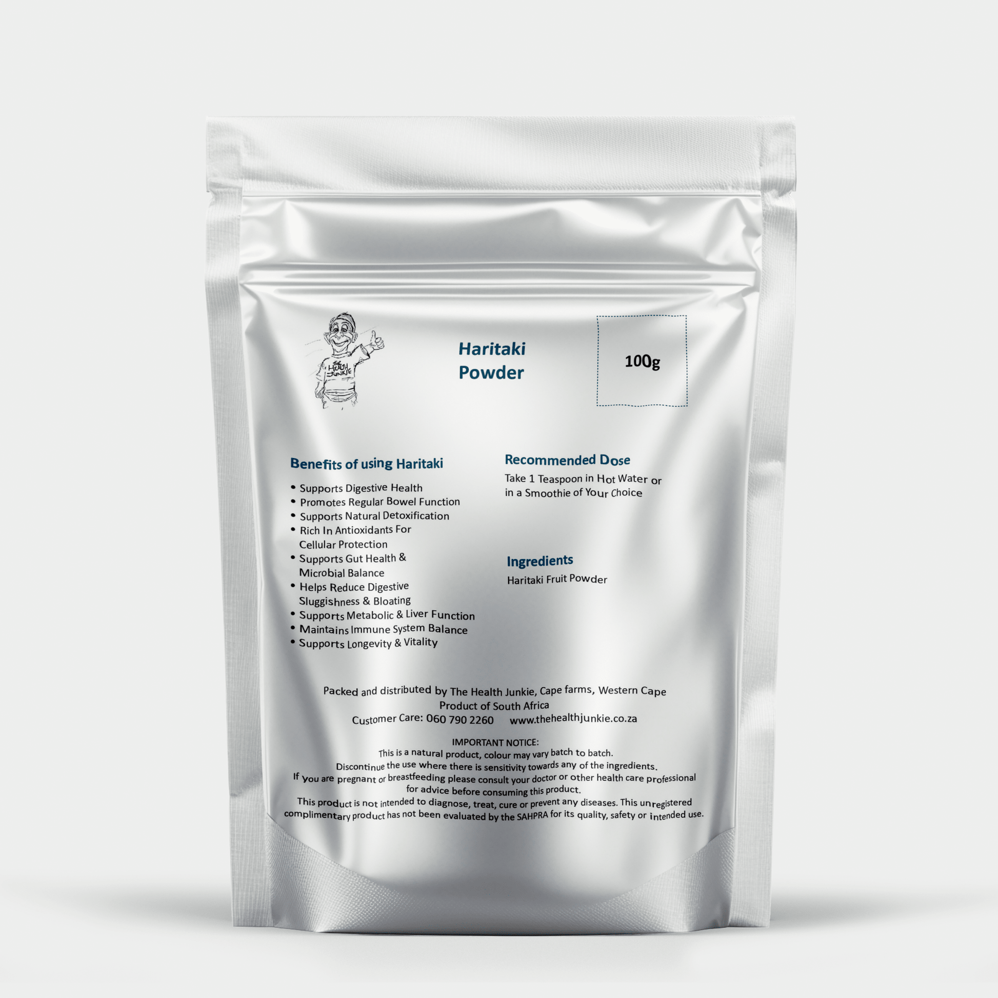 Haritaki - 100g Powder - The Health Junkie