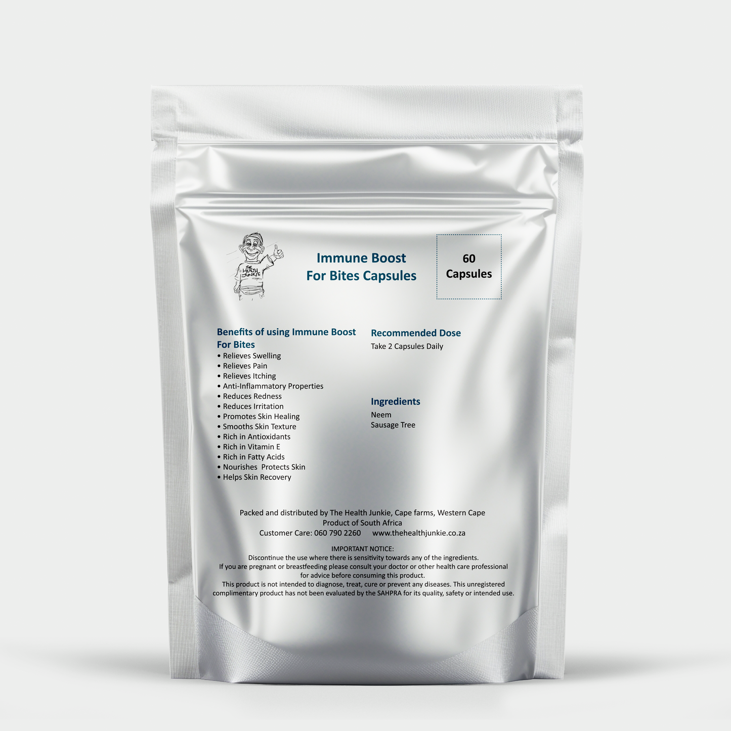 Immune Booster For Bites - 60 Capsules