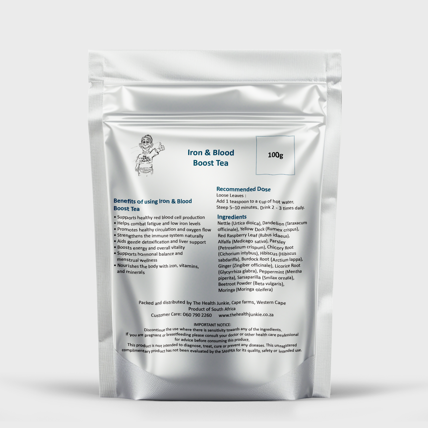 Iron and Blood Boost Tea - 100g Loose Tea