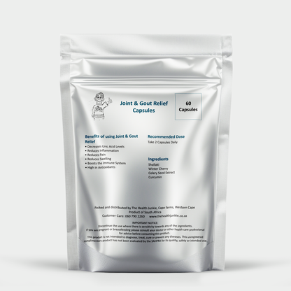 Joint & Gout Relief - 60 Capsules