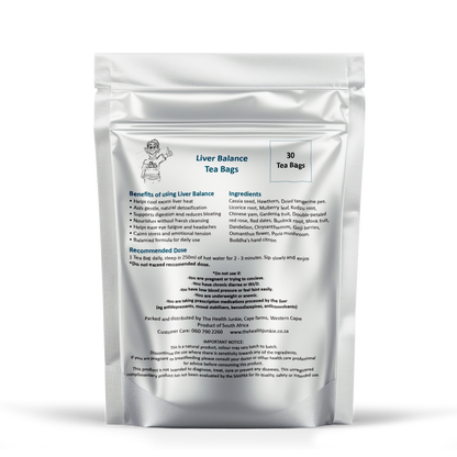 Liver Balance Tea with 18 Herbs – 30 Tea Bags