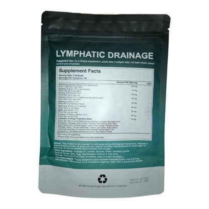 Lymphatic Drainage – 240 Softgels