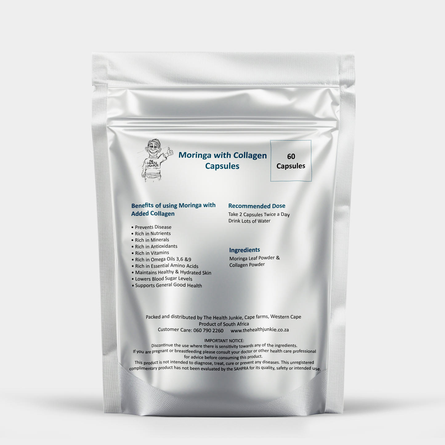 Best of Both Worlds - Moringa & Bovine Collagen - 60 Capsules