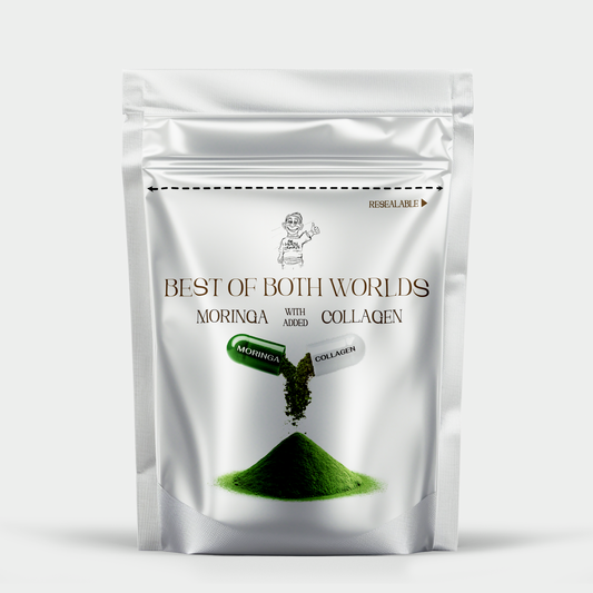 Best of Both Worlds - Moringa & Bovine Collagen - 60 Capsules