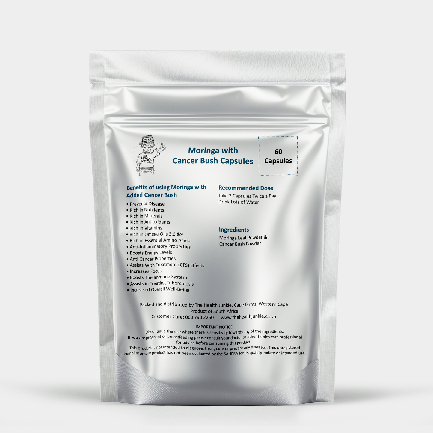 Best of Both Worlds - Moringa & Cancer Bush - 60 Capsules