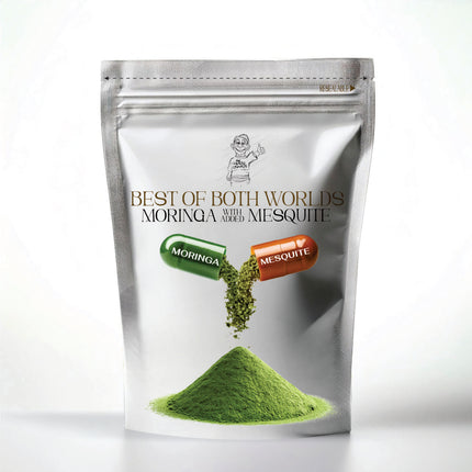 BEST OF BOTH WORLDS (special treatment) MORINGA with added MESQUITE
