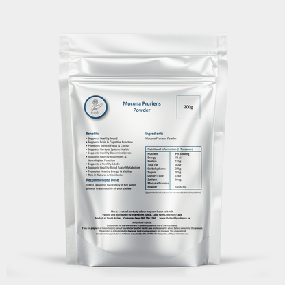 Mucuna Pruriens - 100g Powder