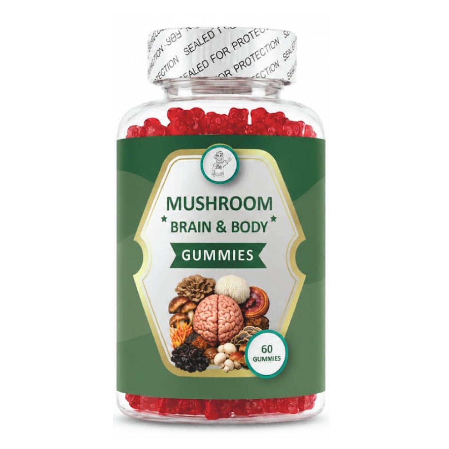 Mushroom - Brain & Body - 60 Gummies