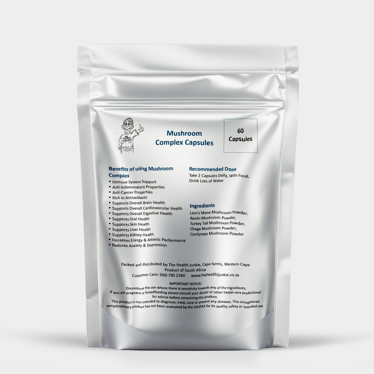 5 Mushroom Complex - 60 Capsules