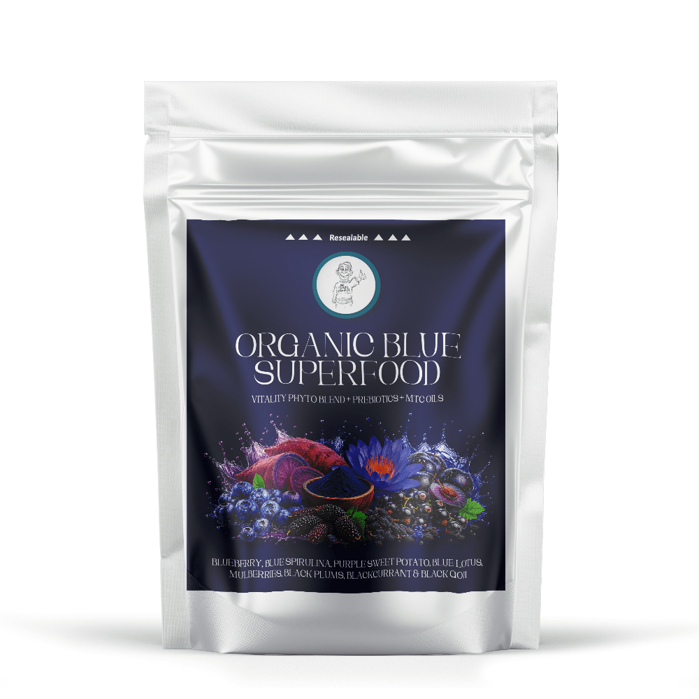 Organic Blue Superfood - 100g Powder - The Health Junkie