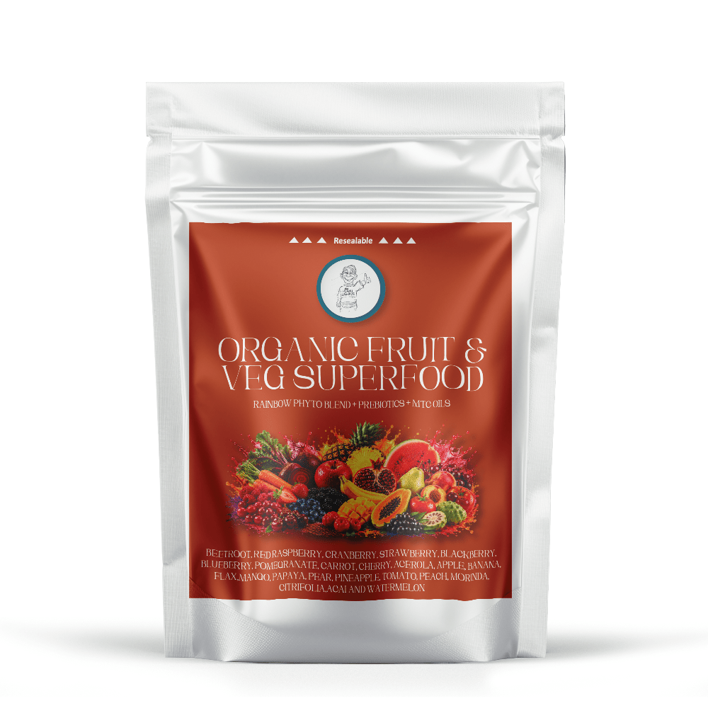 Organic Fruit & Veg Superfood - 100g Powder - The Health Junkie