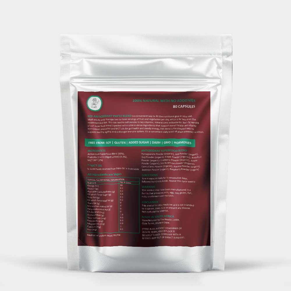 Organic Red Superfood - 80 Capsules