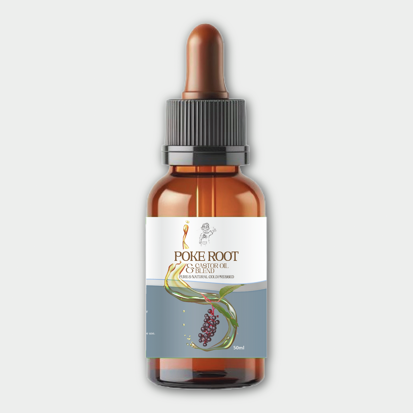 Poke Root & Castor Oil Blend - 50ml