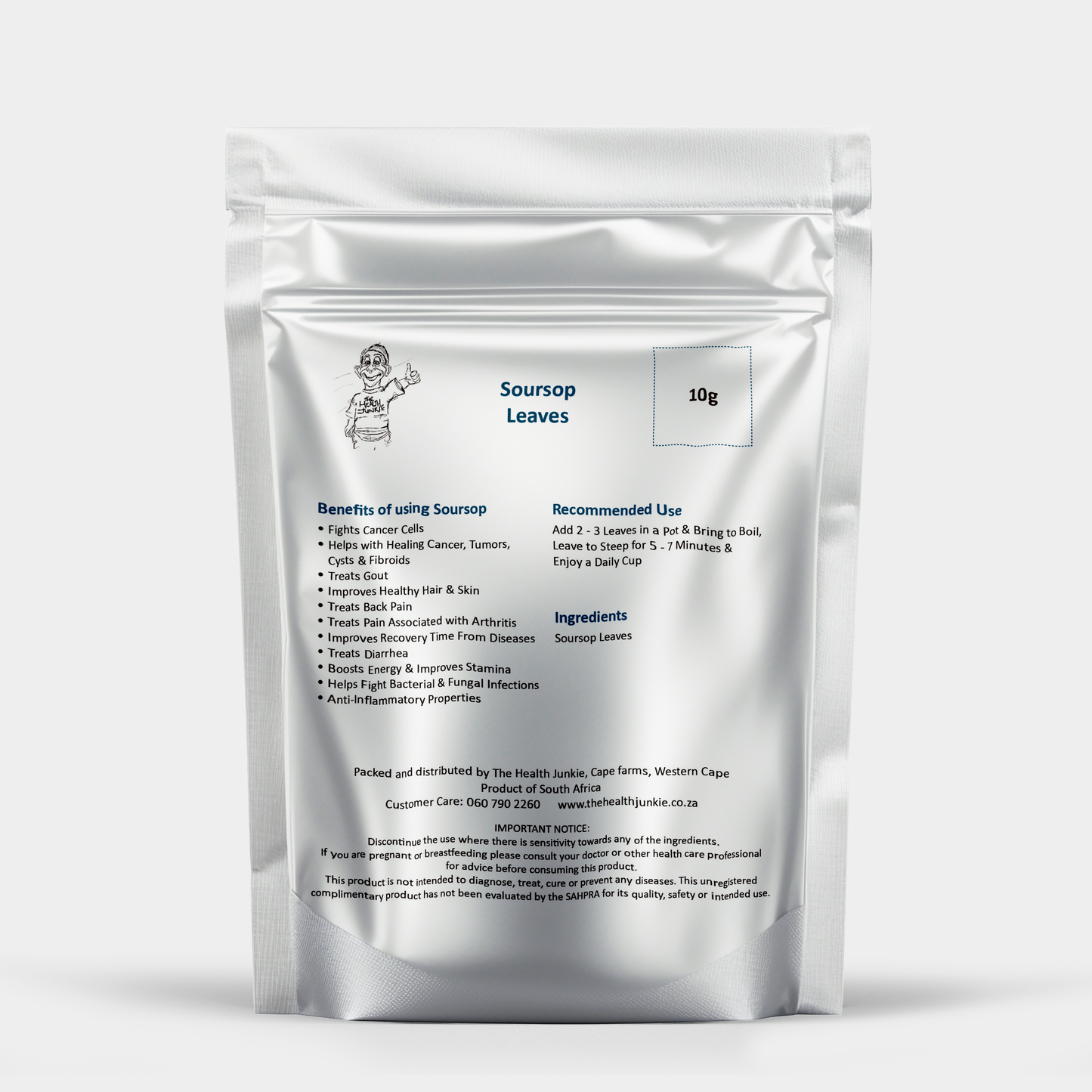 Soursop - 10g Dried Leaves