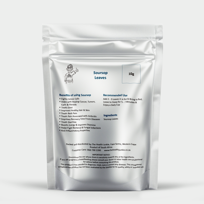 Soursop - 10g Dried Leaves