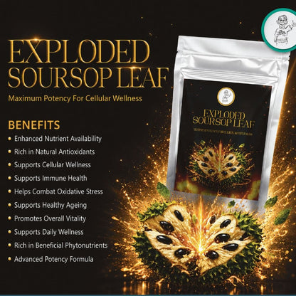 Exploded Soursop Leaf - 100g Powder - The Health Junkie
