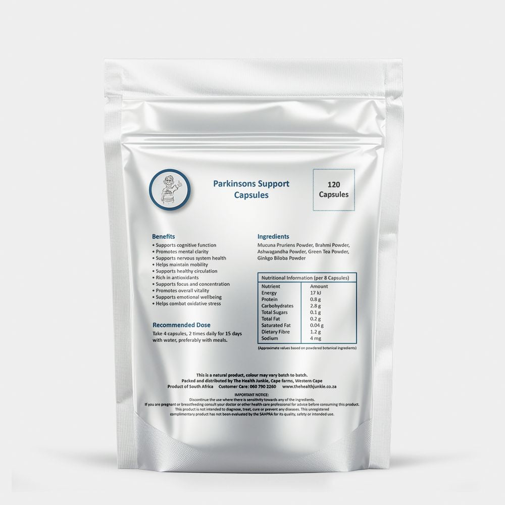 Parkinson's Support - 120 Capsules