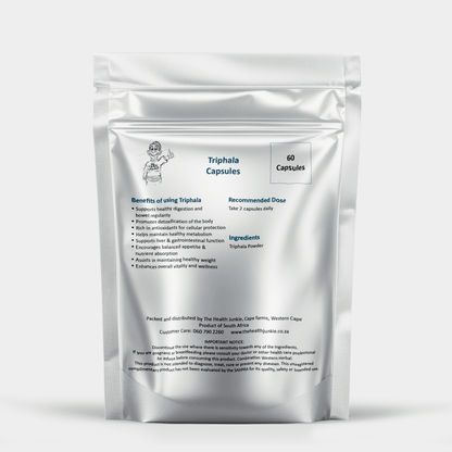 Triphala - 60 Capsules - The Health Junkie