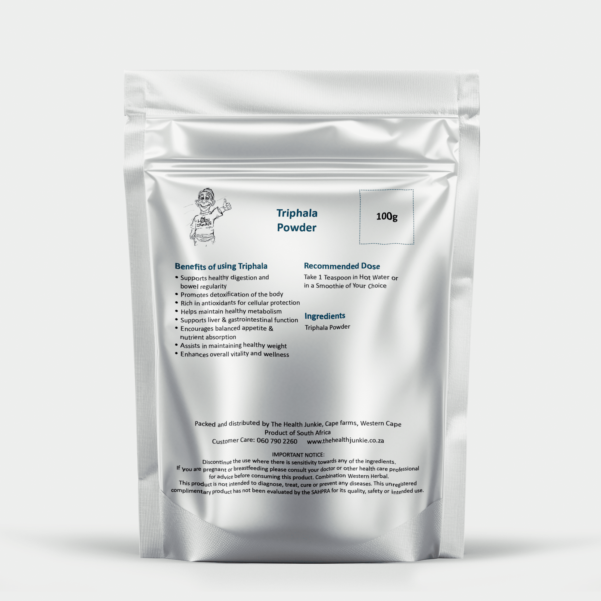 Triphala - 100g Powder - The Health Junkie