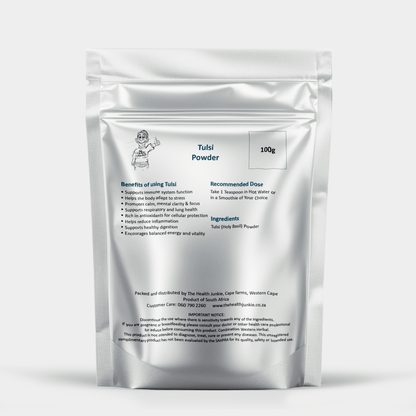 Tulsi - 100g Tea Leaves - The Health Junkie
