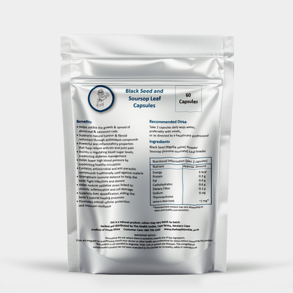 Black Seed and Soursop Leaf - 60 Capsules